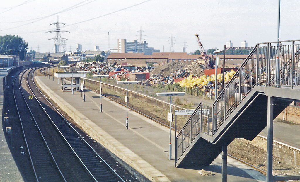 Canning Town station, 1983